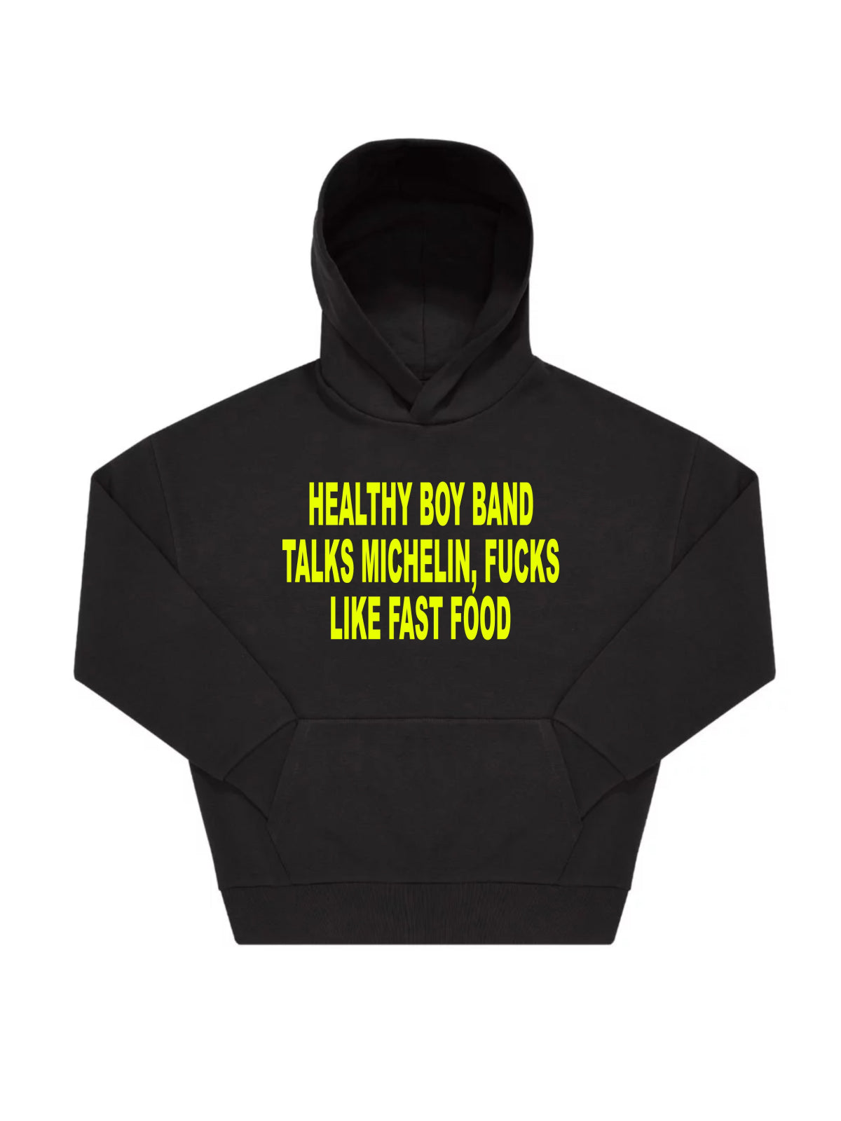 TALKS MICHELIN, FUCKS LIKE FAST FOOD HOODIE